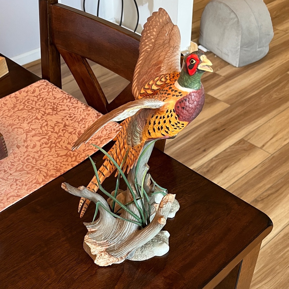 Antique “The Ring Necked Pheasant” by A.J Rudisill